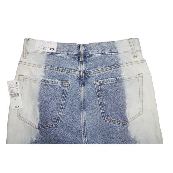 Zara Classic Mom Fit High-Rise Ankle Jeans - Light Gray (Size 38 / US 6) 👖NWT - Picture 10 of 11